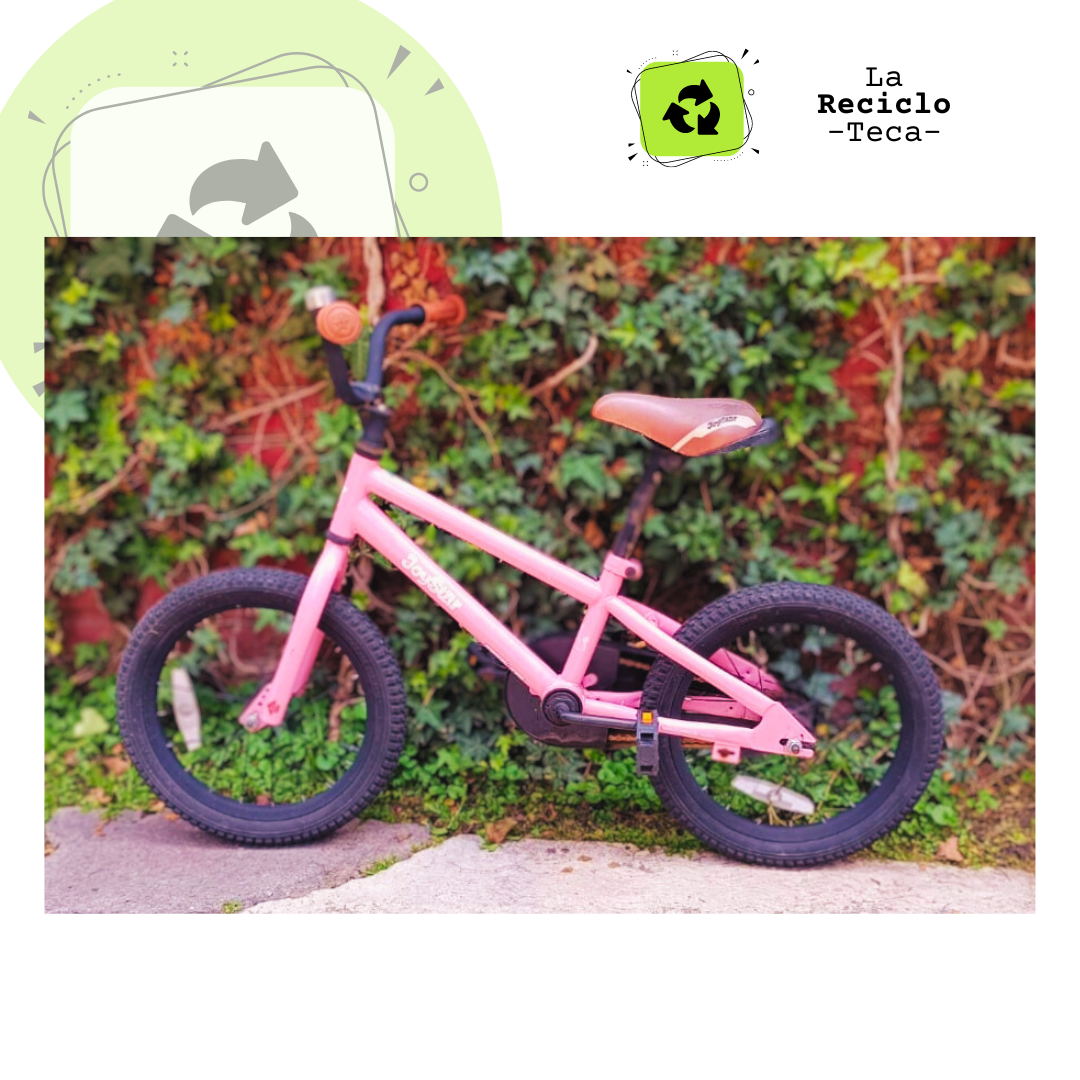 Bici Niña Rosa - 2da Mano