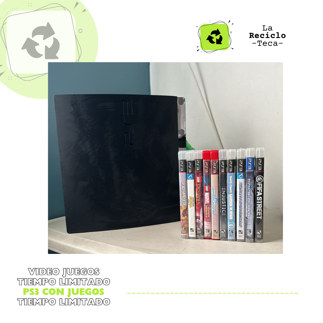 Ps3 Slim 250gb Hen 4.90 + juegos - 2da Mano