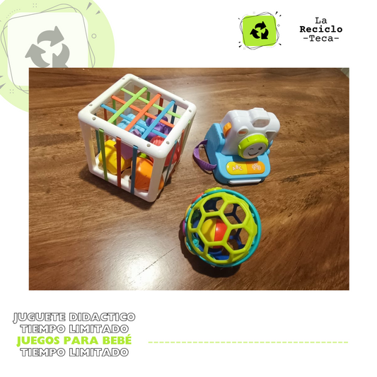 Juguetes para bebés - 2da mano - Formas, Camara, Pelota